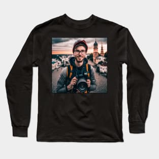 Content Creator in Germany Long Sleeve T-Shirt